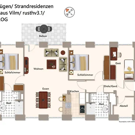 Strandresidenzen Strandresidenzen Haus Vilm 3 1 Binz